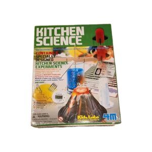 NEW Kitchen Science Fun Experiments Kidz Labs Fun STEM Education 4M Learn